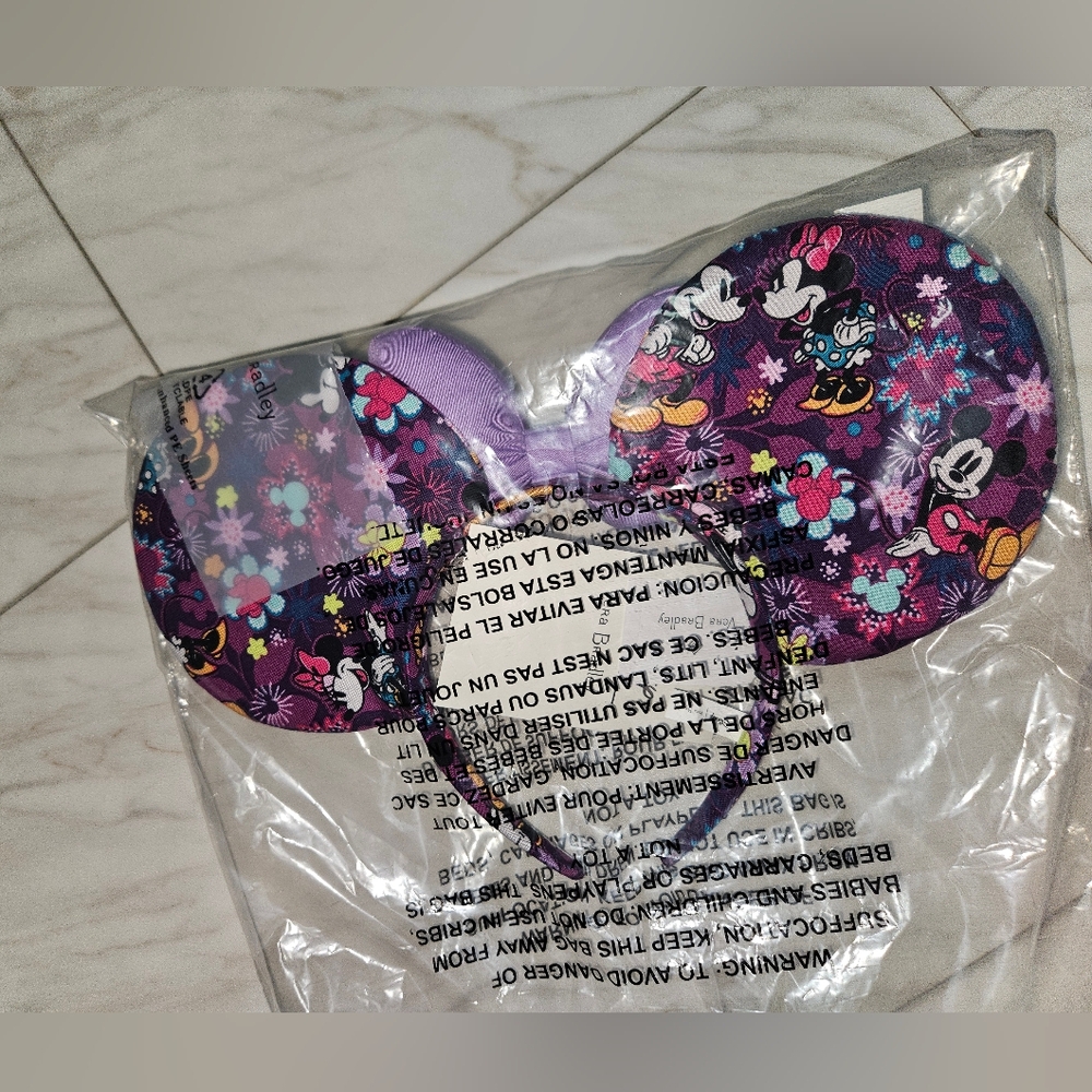 Vera Bradley Disney Sweet Floral Minnie Ears